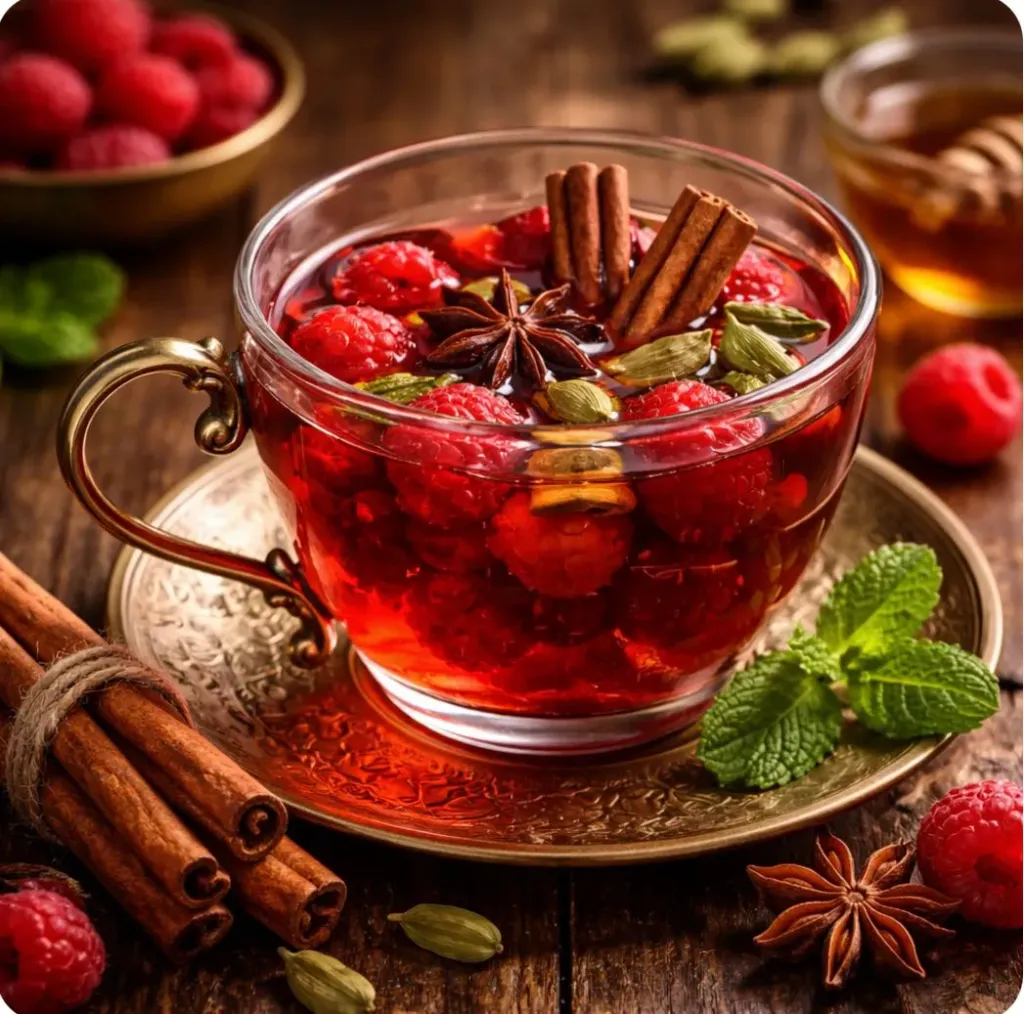 Thé aux fruits et baies