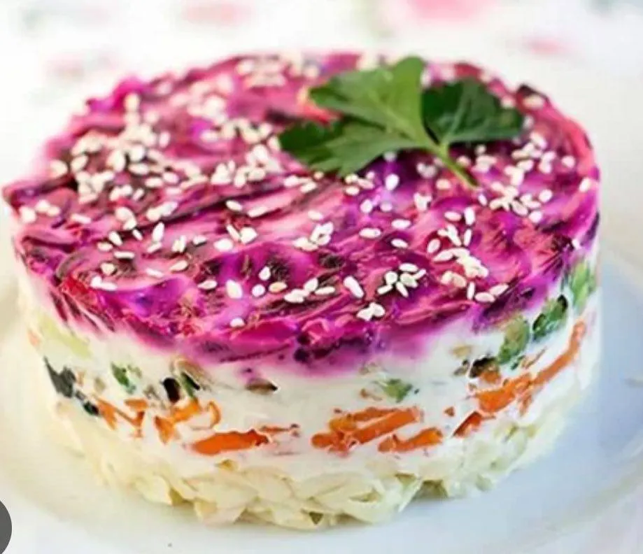 Vegan “Herring Under a Fur Coat” (Shuba)