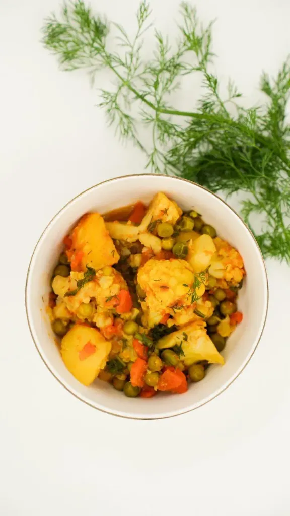 Vegetable Curry with Tomatoes